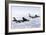 A B-52H Stratofortress Refuels with a Kc-135R Stratotanker-null-Framed Photographic Print