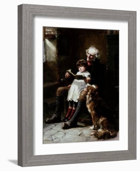 A.B.C., 1887-Ralph Hedley-Framed Giclee Print