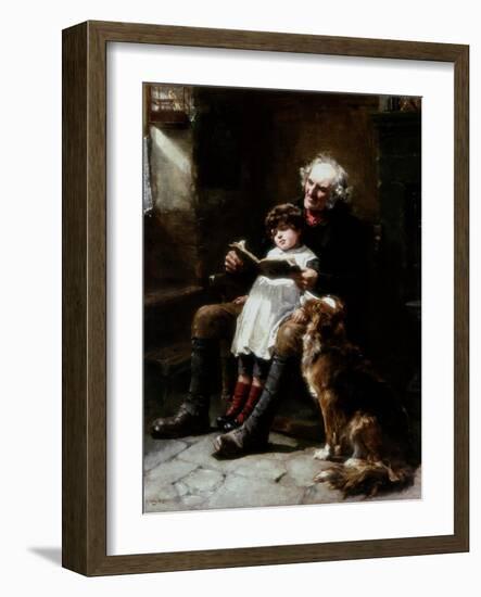 A.B.C., 1887-Ralph Hedley-Framed Giclee Print