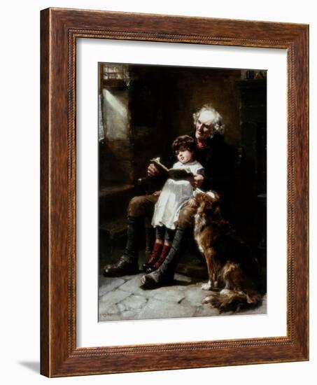 A.B.C., 1887-Ralph Hedley-Framed Giclee Print