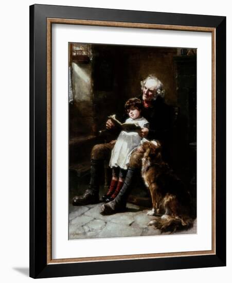 A.B.C., 1887-Ralph Hedley-Framed Giclee Print