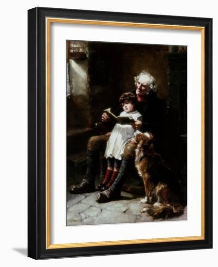 A.B.C., 1887-Ralph Hedley-Framed Giclee Print