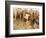 A Baby Camel Stands by as Older Ones Feed Near the Mauritanian Capital Nouakchott-null-Framed Photographic Print