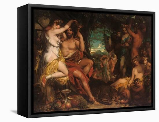 A Bacchanalian Revel-William Etty-Framed Premier Image Canvas