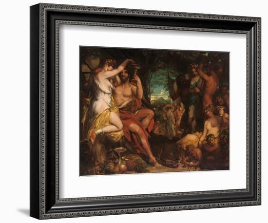 A Bacchanalian Revel-William Etty-Framed Giclee Print