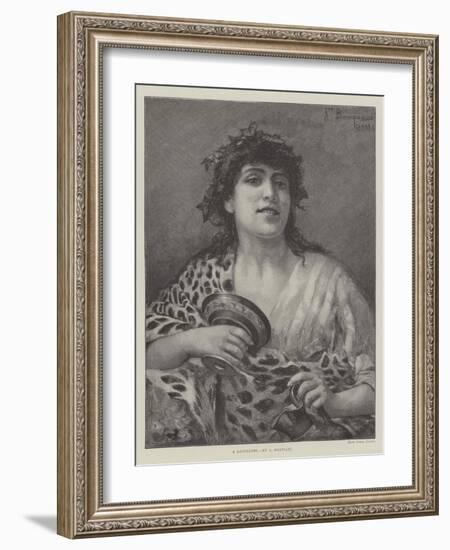 A Bacchante-Roberto Bompiani-Framed Giclee Print