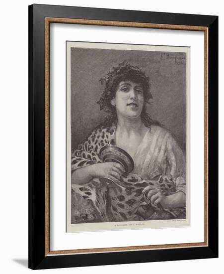 A Bacchante-Roberto Bompiani-Framed Giclee Print