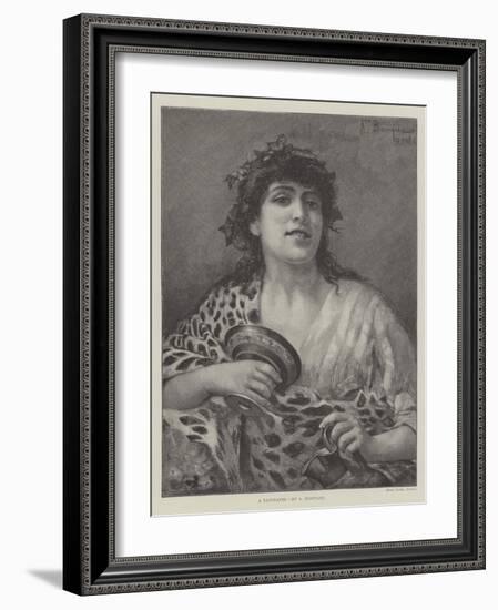 A Bacchante-Roberto Bompiani-Framed Giclee Print