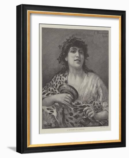 A Bacchante-Roberto Bompiani-Framed Giclee Print