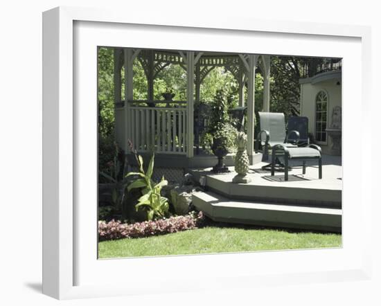 A Backyard Retreat-null-Framed Photographic Print