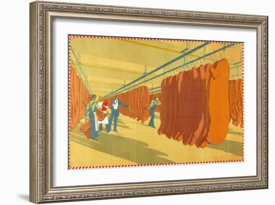 A Bacon Factory-Allan McNab-Framed Giclee Print