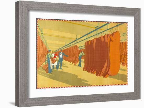 A Bacon Factory-Allan McNab-Framed Giclee Print