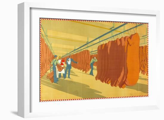 A Bacon Factory-Allan McNab-Framed Giclee Print
