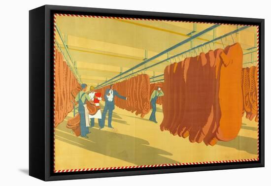 A Bacon Factory-Allan McNab-Framed Premier Image Canvas