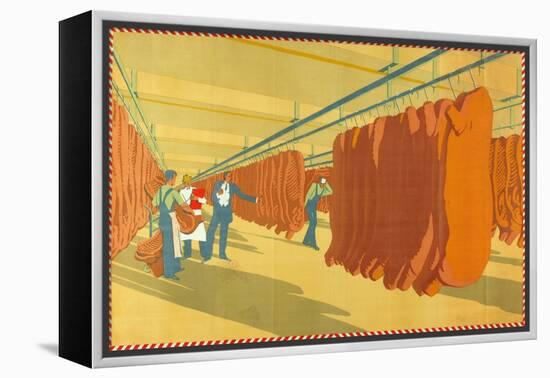 A Bacon Factory-Allan McNab-Framed Premier Image Canvas