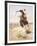A Bad Hoss-Charles Marion Russell-Framed Art Print
