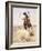 A Bad Hoss-Charles Marion Russell-Framed Giclee Print