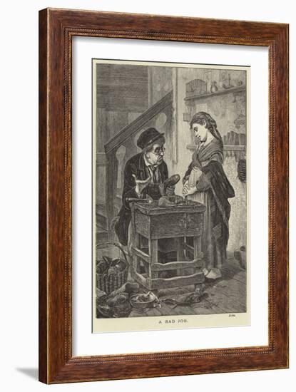 A Bad Job-Antonio Rotta-Framed Giclee Print