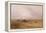 A Baggage Train Crossing a Plain-David Cox-Framed Premier Image Canvas