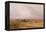 A Baggage Train Crossing a Plain-David Cox-Framed Premier Image Canvas