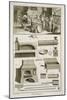 A Bakery and Baking Equipment, from the 'Encyclopedie Des Sciences Et Metiers'-French-Mounted Giclee Print