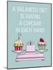 A Balanced Diet-Fab Funky-Mounted Art Print