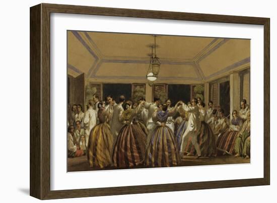 A Ball in the Philippines-C.W. Andrews-Framed Giclee Print