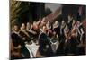A Banquet of the Officers of the St. George Militia Company, 1616-Frans Hals-Mounted Giclee Print