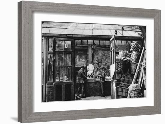 A Bar in the Central Market Quarter, Paris, 1931-Ernest Flammarion-Framed Giclee Print