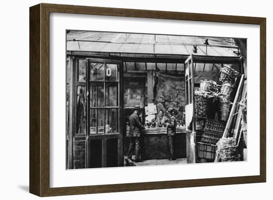 A Bar in the Central Market Quarter, Paris, 1931-Ernest Flammarion-Framed Giclee Print