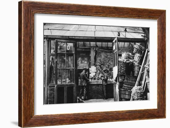 A Bar in the Central Market Quarter, Paris, 1931-Ernest Flammarion-Framed Giclee Print