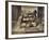 A Barber at Work in Ceylon (Sri Lanka)-null-Framed Photographic Print