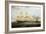 A Barque in Two Positions and Other Shipping off the Coast at Dover-William John Huggins-Framed Giclee Print