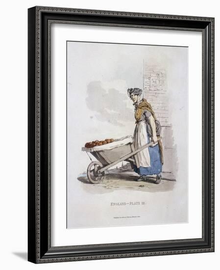 A Barrow Woman, Provincial Characters, 1813-null-Framed Giclee Print