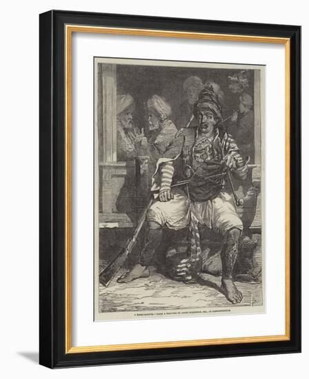 A Bashi-Bozouk-James Robertson-Framed Giclee Print