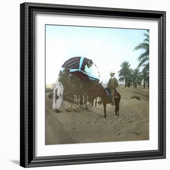 A Bassour, Touggourt (Algeria), Circa 1897-Leon, Levy et Fils-Framed Photographic Print