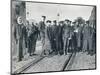 A batch of Neuve Chapelle wounded on a French railway station, 1915-Unknown-Mounted Photographic Print