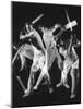 A Batsman Exhibitis Four Different Shots-Heinz Zinram-Mounted Photographic Print