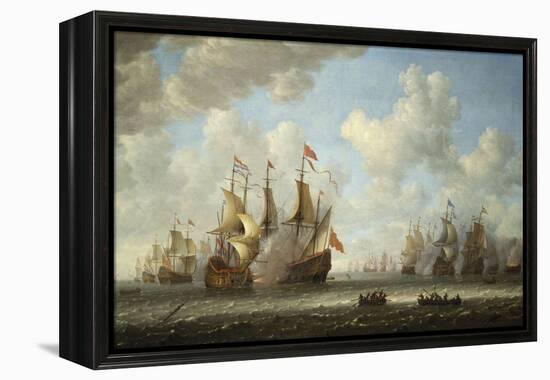 A Battle at Sea-Vincente Carducho-Framed Premier Image Canvas