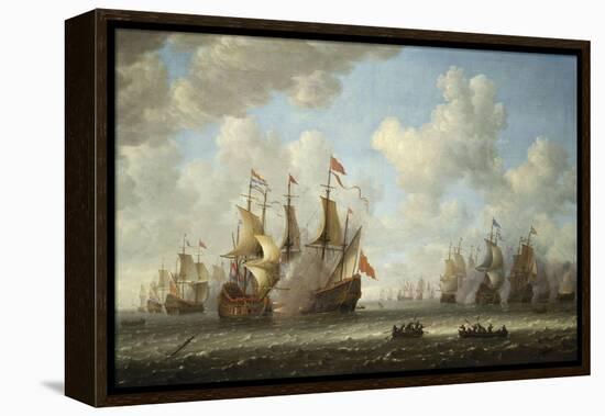 A Battle at Sea-Vincente Carducho-Framed Premier Image Canvas