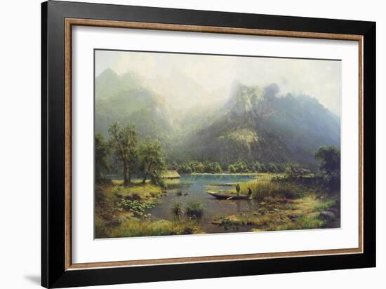 A Bavarian Lake-Robert Schultze-Framed Giclee Print