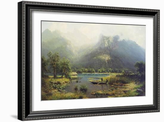 A Bavarian Lake-Robert Schultze-Framed Giclee Print