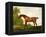 A Bay Thoroughbred in a Landscape, 1801-George Stubbs-Framed Premier Image Canvas