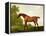 A Bay Thoroughbred in a Landscape, 1801-George Stubbs-Framed Premier Image Canvas