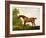 A Bay Thoroughbred in a Landscape, 1801-George Stubbs-Framed Giclee Print