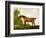 A Bay Thoroughbred in a Landscape, 1801-George Stubbs-Framed Giclee Print