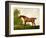 A Bay Thoroughbred in a Landscape, 1801-George Stubbs-Framed Giclee Print