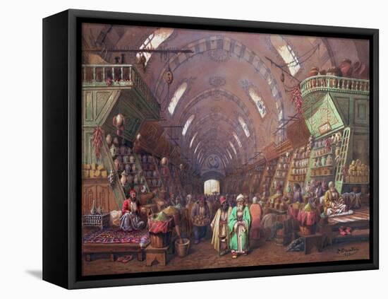 A Bazaar in Constantinople, 1873-Sir William Beechey-Framed Premier Image Canvas