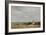 A Beach Scene at Trouville, 1860s-Eugene Louis Boudin-Framed Giclee Print