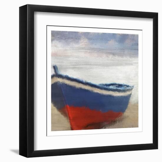 A Beached Old Red-Kimberly Allen-Framed Art Print